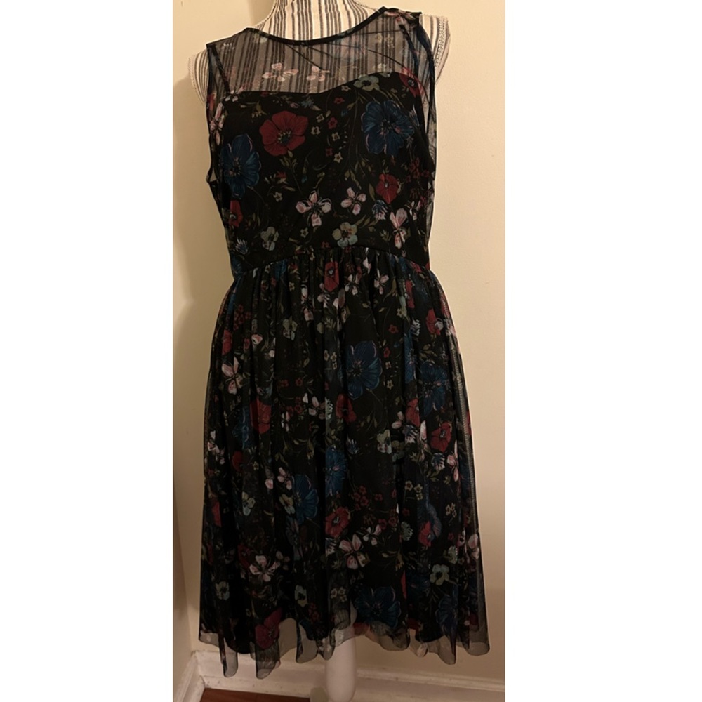 Disney Style Floral Dress